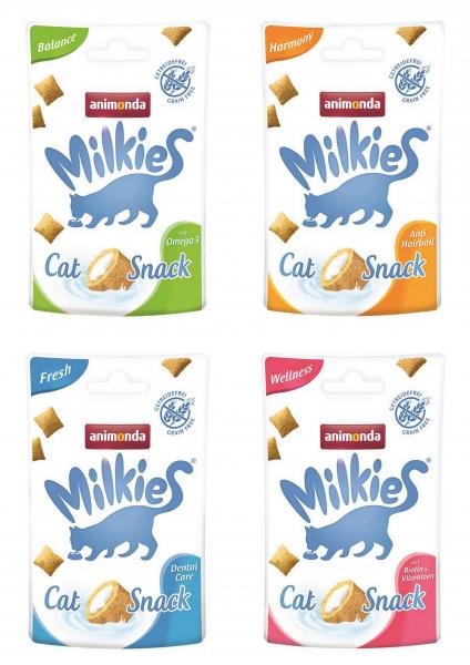 12 x Milkie Snack 30g